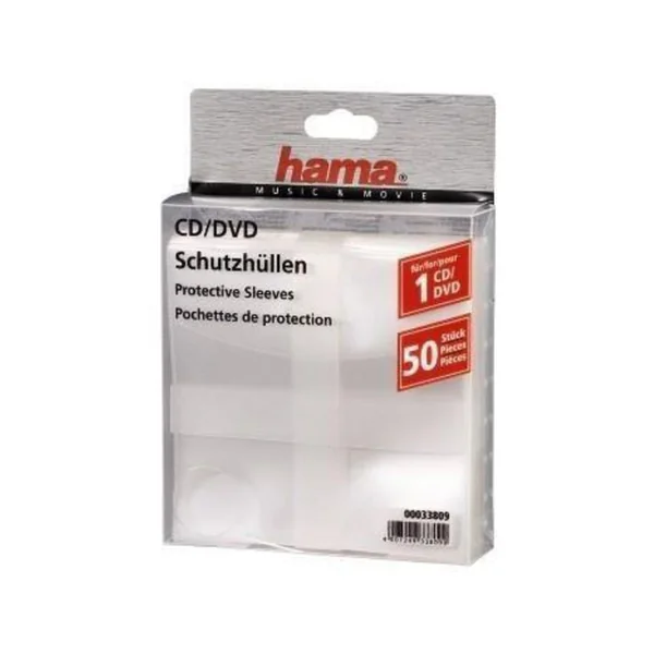 HAMA Cajas Cd/Dvd 50 Unidades…