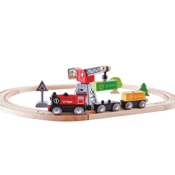 Hape Cargo Delivery Loop Train 3+ - Imagen 3