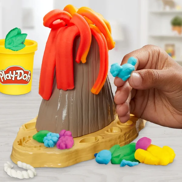 Hasbro Play-Doh Volcano Treasure Adventure 3+ - Imagen 2