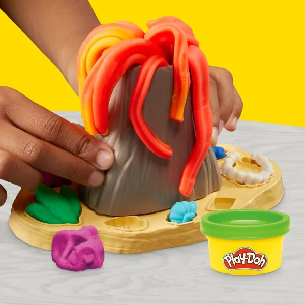 Hasbro Play-Doh Volcano Treasure Adventure 3+ - Imagen 3