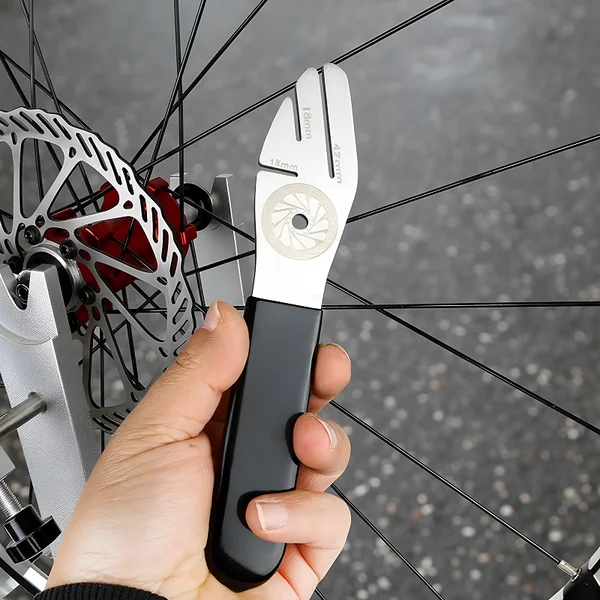 Herramienta de alineación de freno de disco para bicicleta