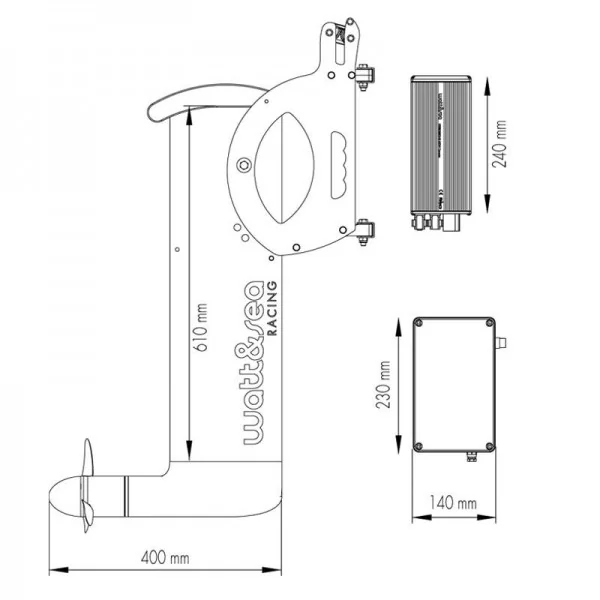 Hidrogenerador Racing de 600 W - Imagen 3
