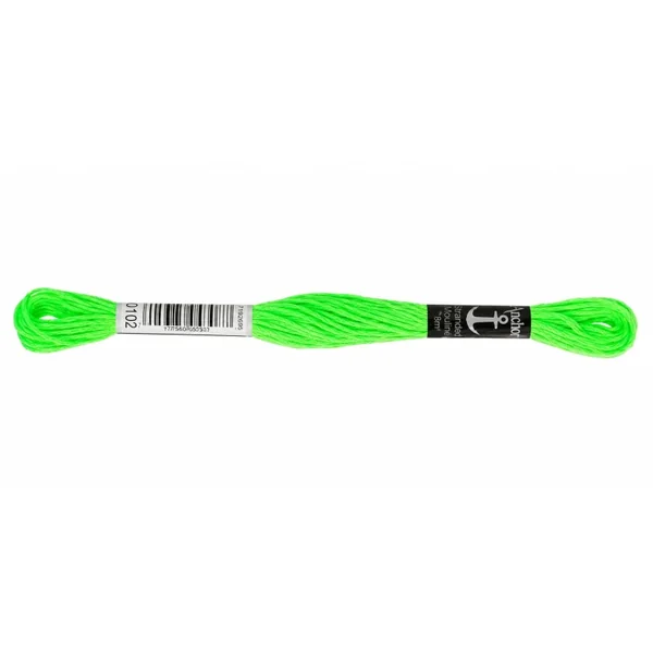 Hilo Anchor Neon bordar a mano - Liquidación