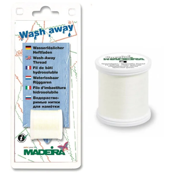 Hilo Hidrosoluble Madeira Wash Away - Hilo Soluble