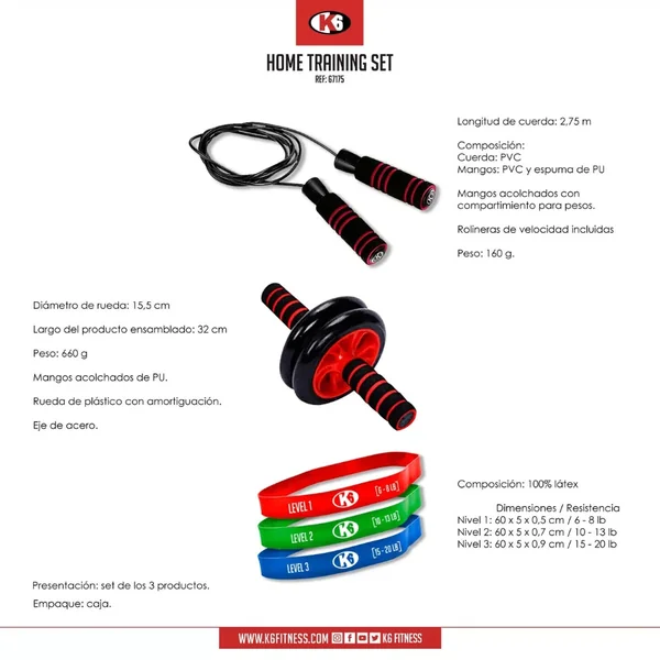 Home Training Set K6 - Imagen 2
