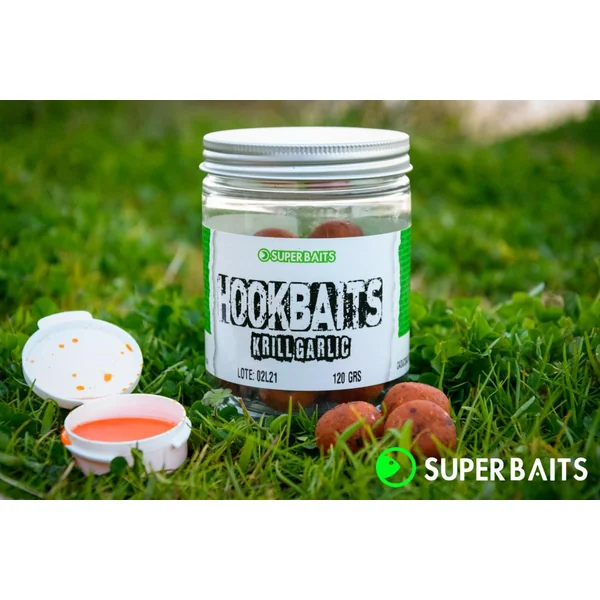 HOOKBAITS KRILL GARLIC 20 MM SUPERBAITS