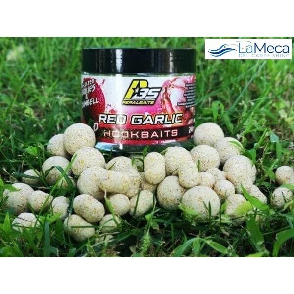 HOOKBAITS PELLET RED GARLIC 20 MM PERALBAITS