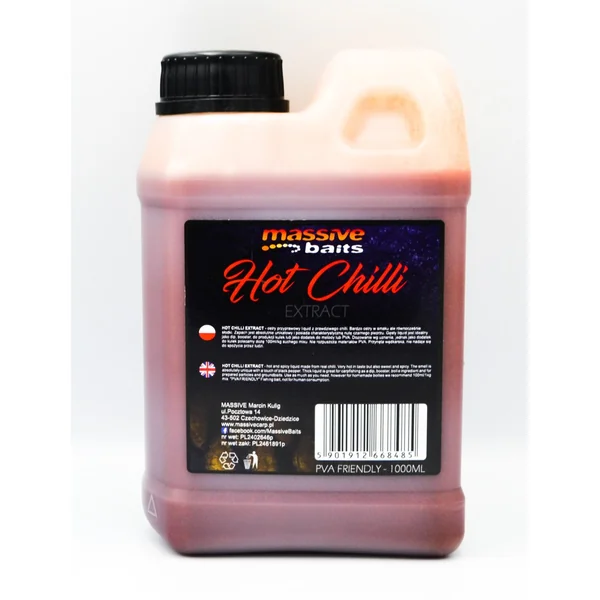 HOT CHILLI EXTRACT 1L MASSIVE BAITS