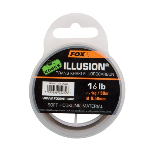 ILLUSION FOX 16 LB TRANS KHAKI 0,35 MM 50 M