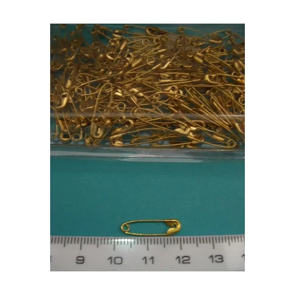 Imperdible "mini" dorado
