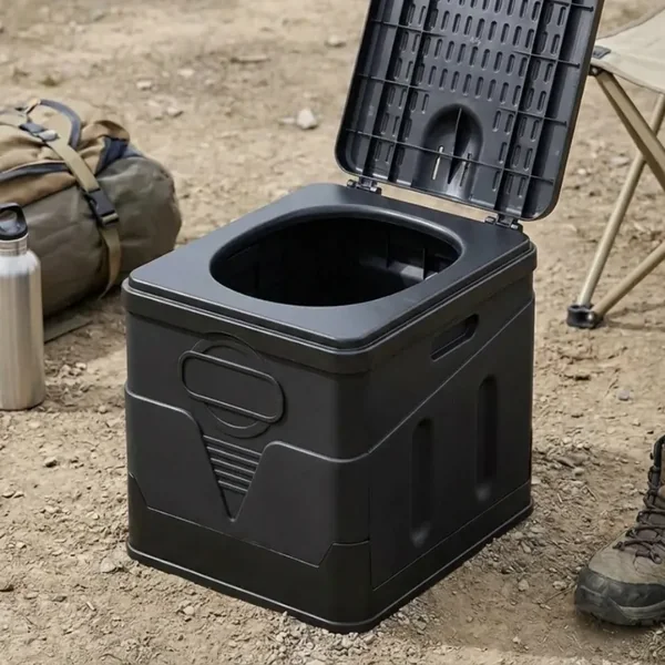 Inodoro de emergencia plegable para camping