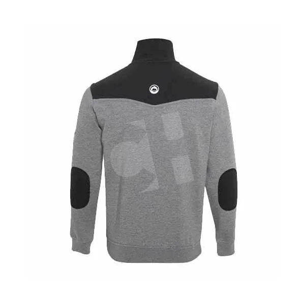 JERSEY NEBRASKA GRIS-NEGRO T-M - Imagen 2