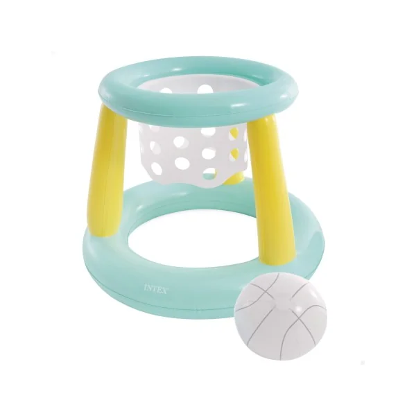 Juego hinchable de baloncesto acuático
