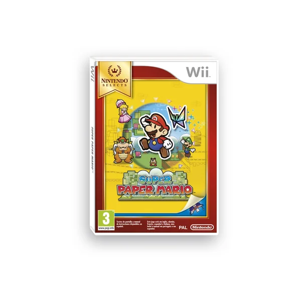 Juego Nintendo Wii Super Paper Mario Selects