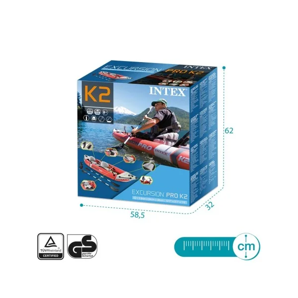 Kayak hinchable Excursion Pro INTEX - Imagen 9