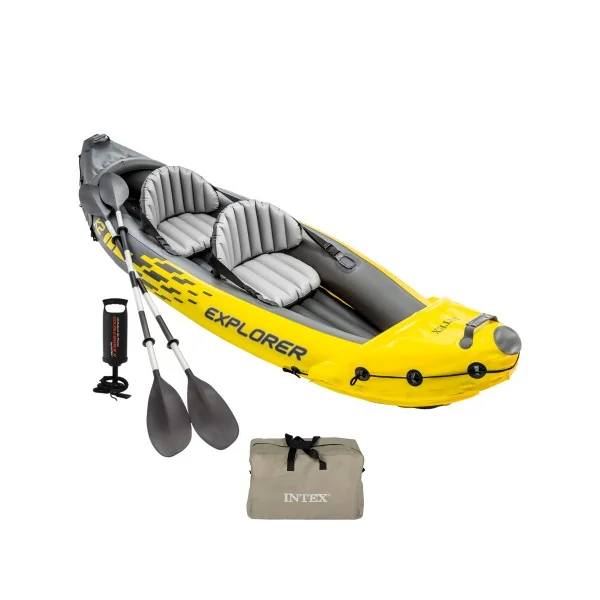 Kayak hinchable Explorer K2 INTEX 312x91x51 cm