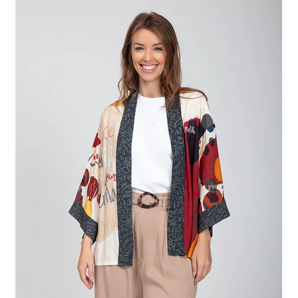 Kimono corto Alma - Imagen 2