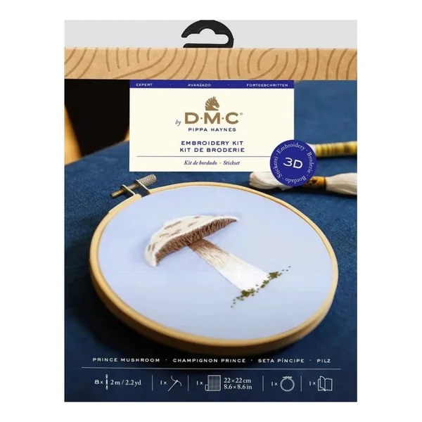 Kit de Bordado Avanzado DMC Prince Mushroom TB236