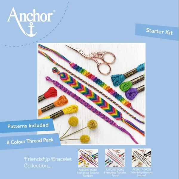 Kit de pulsera de la amistad Arco Iris