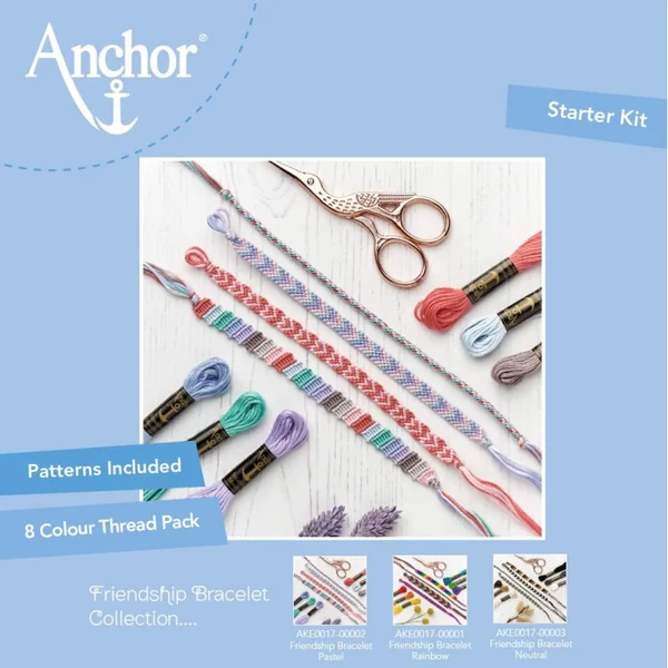 Kit de pulsera de la amistad Pastel