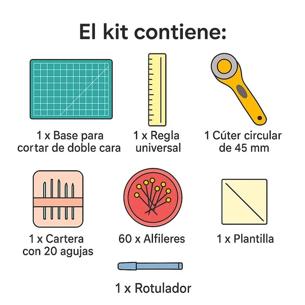 Kit patchwork para principiantes - Imagen 2