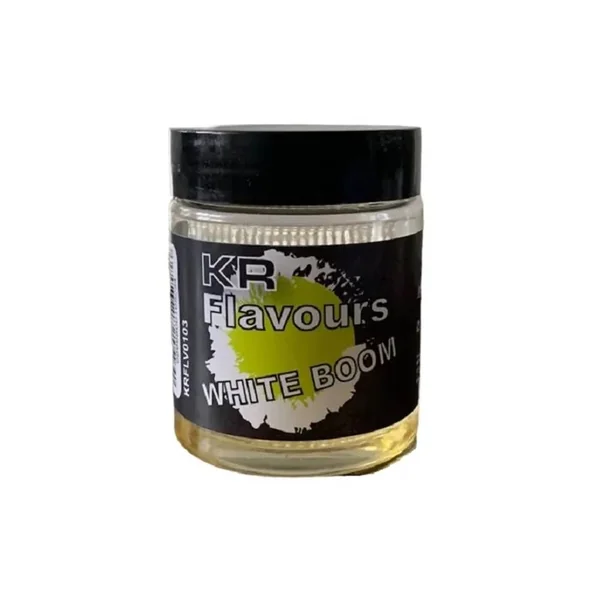 KROM QUALITY FLAVOURS WHITE BOOM 60ML - Arapaima Fishing