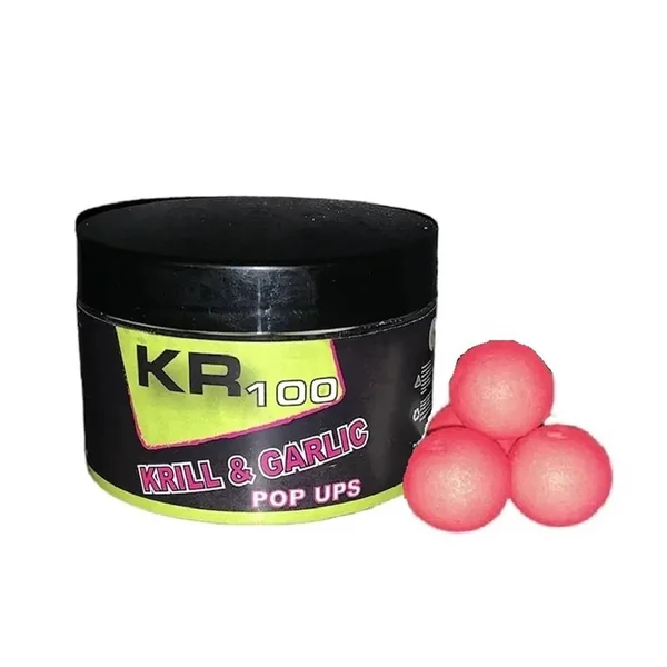 KROM QUALITY POP UPS KRILL GARLIC PINK 15mm - Arapaima Fishing