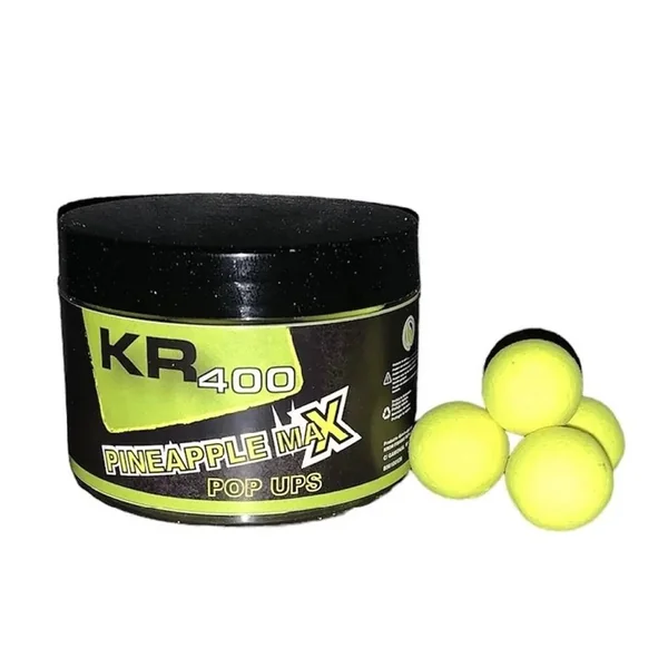 KROM QUALITY POP UPS PINEAPPLE MAX YELLOW 15mm - Arapaima Fishing