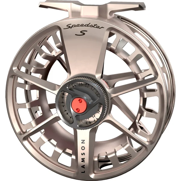 Lamson Speedster S-Series carrete de mosca brasa