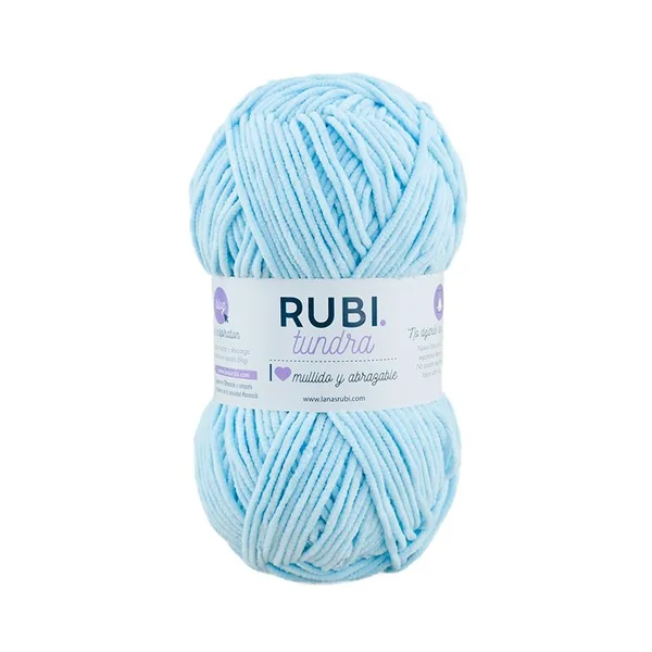 Lana Rubí Tundra - Ovillo de Chenilla