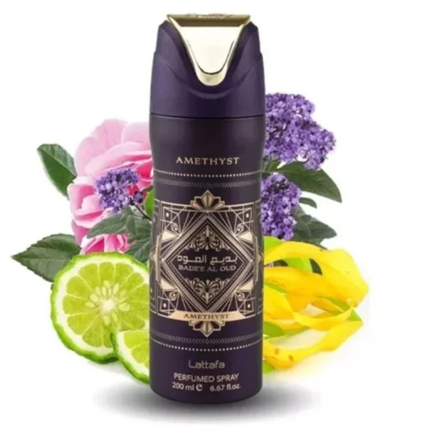 Lattafa Badee al Oud Amethyst Body Spray 200ml - Imagen 2