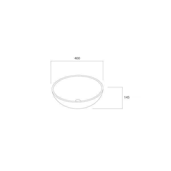 Lavabo Bol Solid Surface - Imagen 2