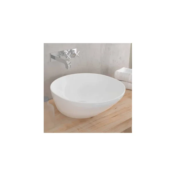 Lavabo de cerámica modelo Saja