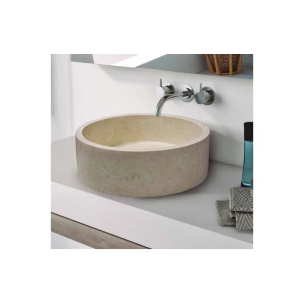 Lavabo de mármol modelo Race Beige