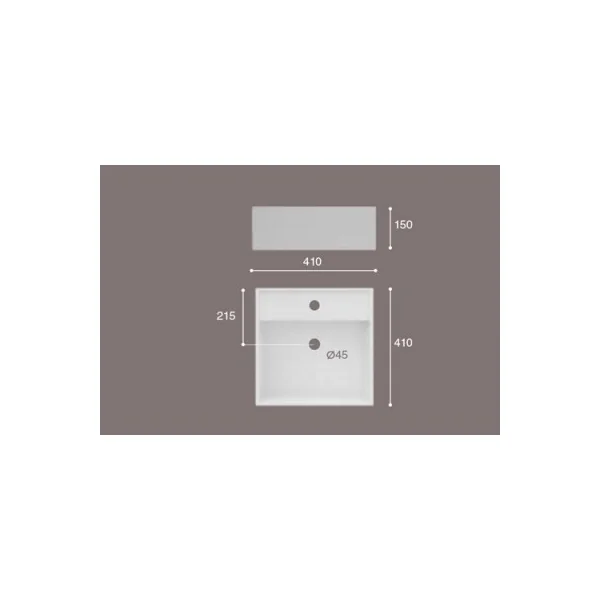 Lavabo Libra cerámico - Imagen 2