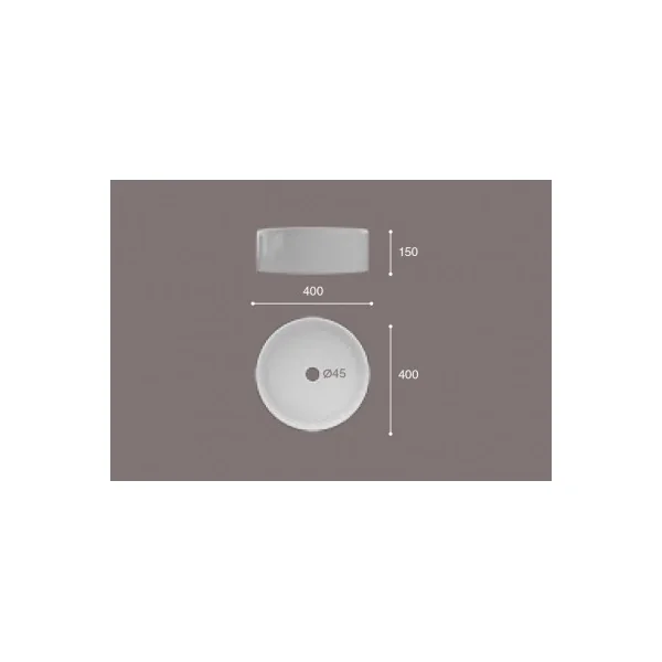 Lavabo Tebas cerámico - Imagen 2