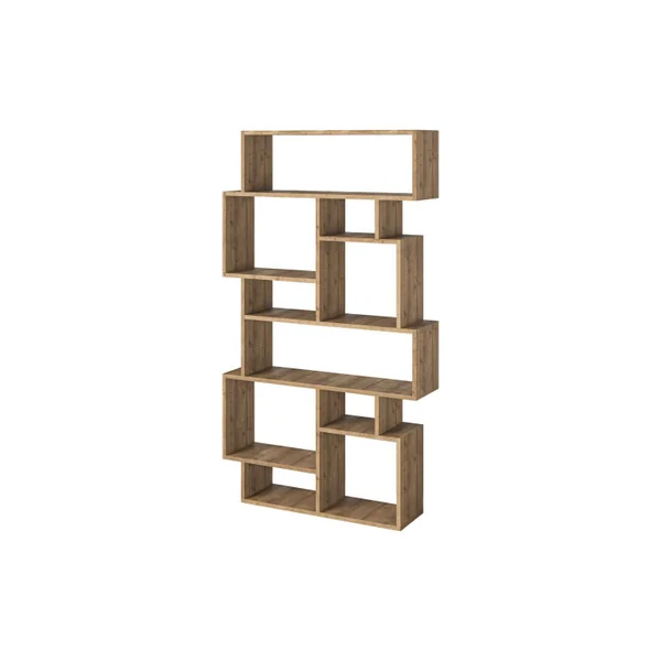 Libreria in legno "Karmato" 96 x 25,5 x 168,5 cm - Hitit