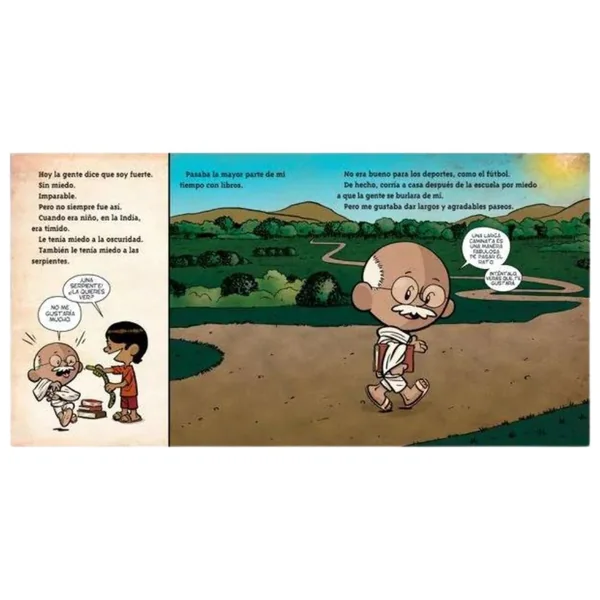 Libro De Lectura Yo Soy Gandhi 40 pag - Imagen 2