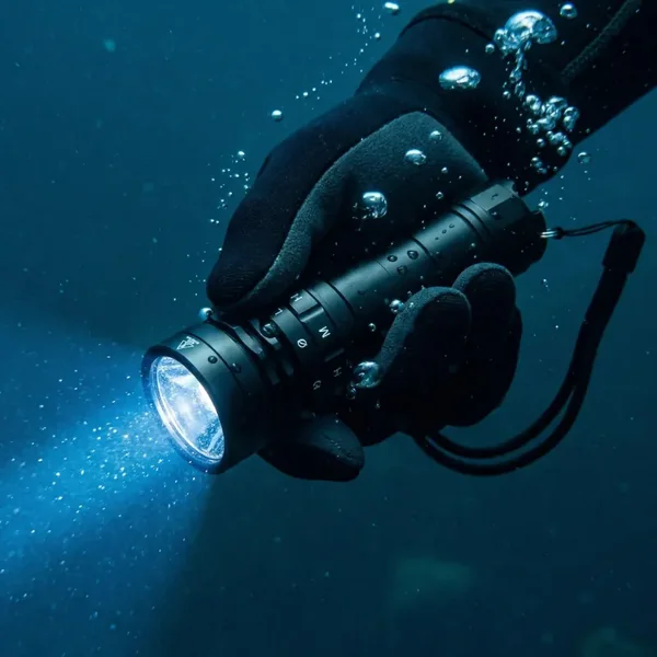 Linterna de Buceo Recargable