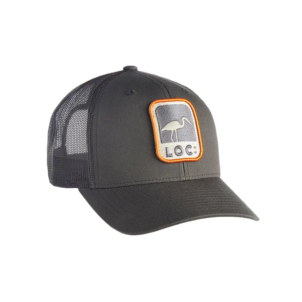 LOC Patch Retro Trucker Cap gris oscuro