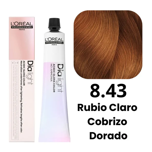 L'Oreal Professional Tinte Dia Light Nro.8.43 50ml