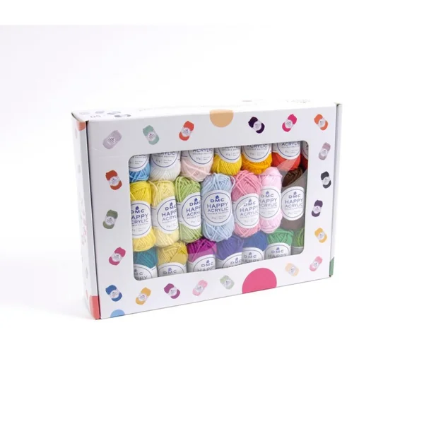Lote 50 colores happy acrylic DMC