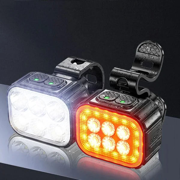 Luz LED para Bicicleta Lámpara Recargable - Imagen 2
