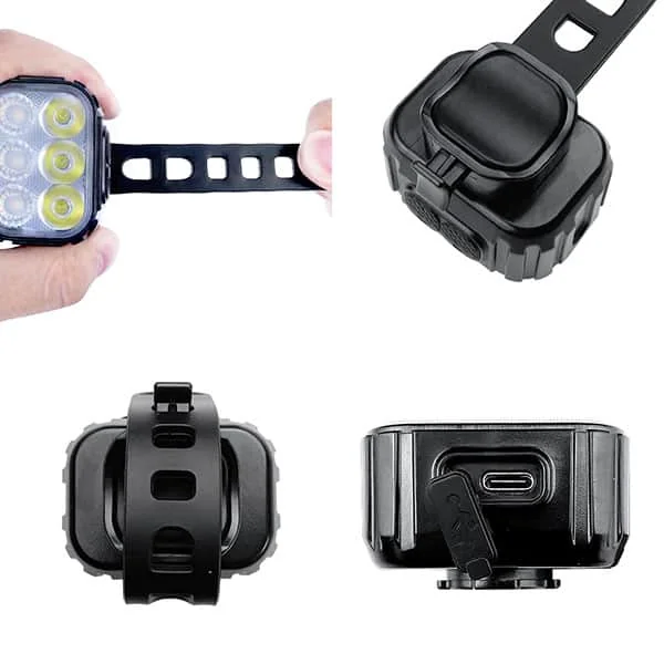 Luz LED para Bicicleta Lámpara Recargable - Imagen 7