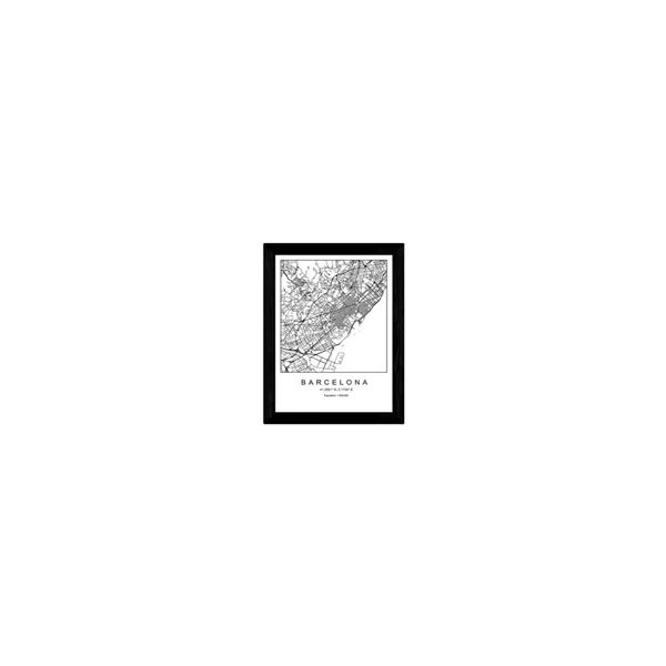 Lámina NACNIC Mapa Barcelona (A4) - Imagen 2