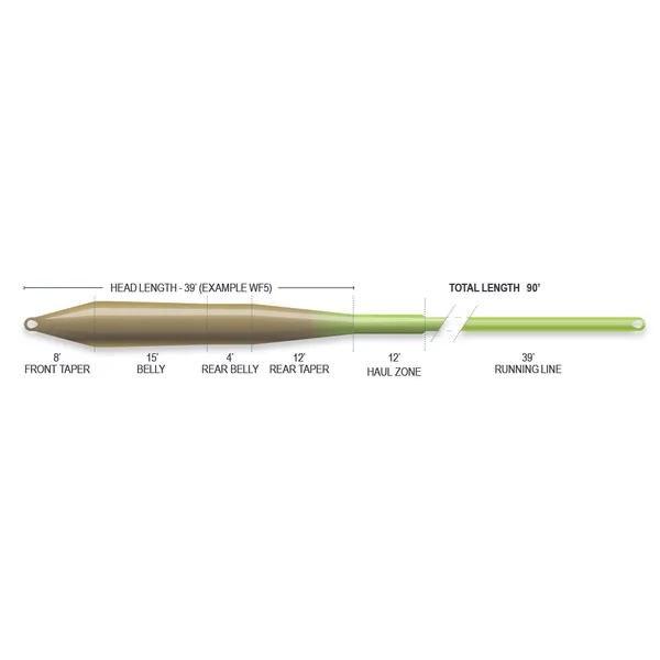 Línea de mosca Airflo Superflo Universal Taper - Imagen 3