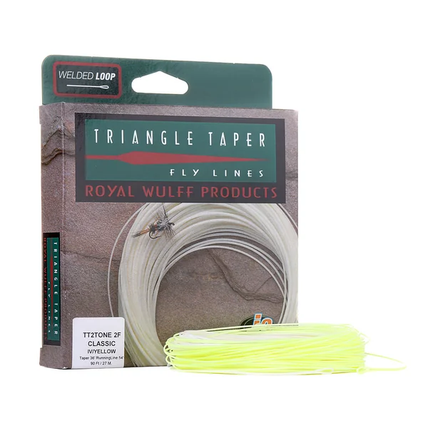 Línea de mosca Royal Wulff Triangle Taper 2-Tone Classic