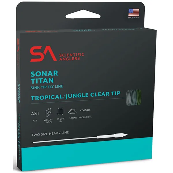 Línea de Mosca Scientific Anglers Sonar Titan Tropical Clear Tip
