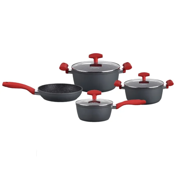Mageflon Juego de Ollas Bateria 7 Pzas Vulcano