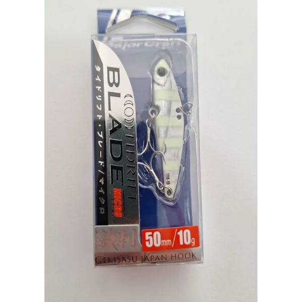 Major Craft Tidrift Blade 10g Zebra Glow